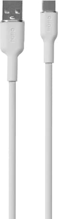 Miniatyrbilde 1 av 2: ICON SOFT Cable USB-A to USB-C, 1.5m, white