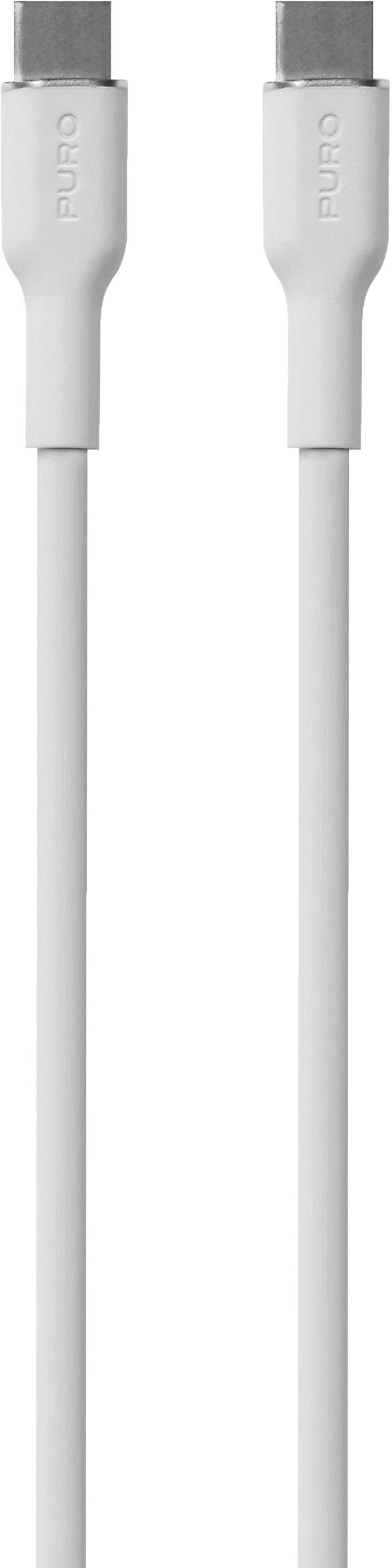 ICON SOFT Cable USB-C to USB-C, 1.5m, white