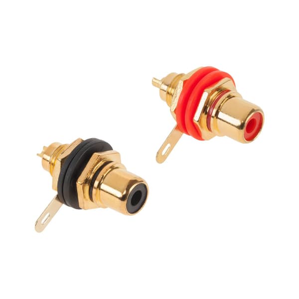 RCA guldfatningssamling HQ Cabletech