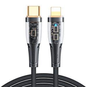Joyroom SC Lightning 20W 1,2m USB til USB-C Lightning-kabel S-CL020A3 (sort)