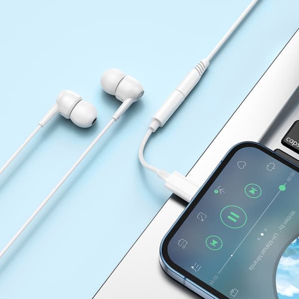 Borofone Audio Adapter Lightning til 3,5 mm