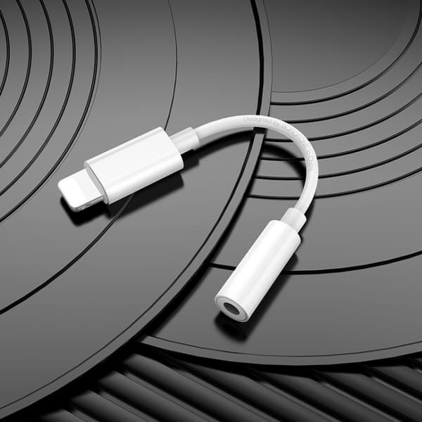 Borofone Audio Adapter Lightning til 3,5 mm