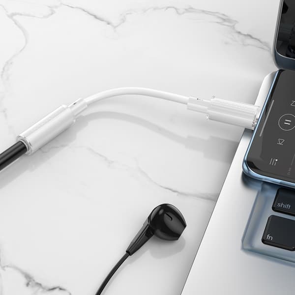 Borofone Audio Adapter USB-C til 3,5 mm