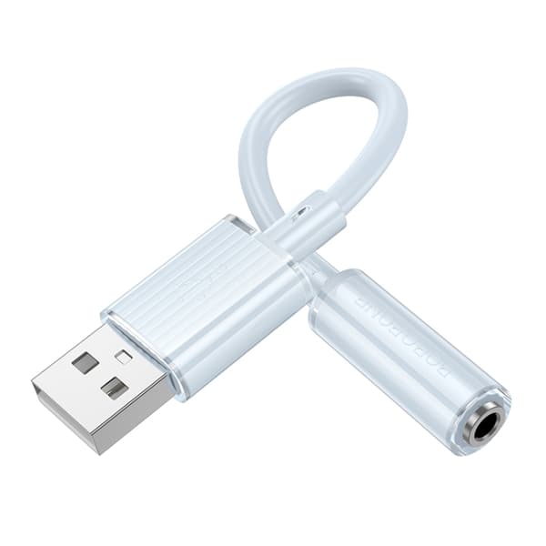 Borofone Eksternt lydkort USB til 3,5 mm