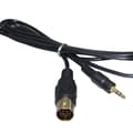 Miniatyrbild 3 av 4: 3,5 mm ljudkabel med 13-pin kontakt för Kenwood – 1 meter