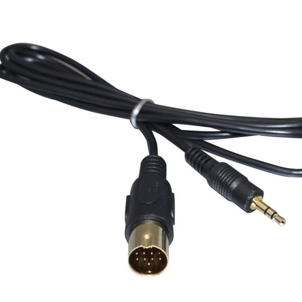 3,5 mm ljudkabel med 13-pin kontakt för Kenwood – 1 meter