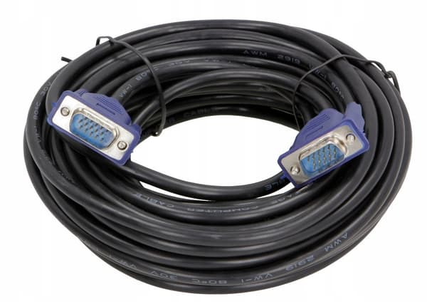 D-SUB VGA-VGA-kabel til skærm 20M FULLHD-kabel