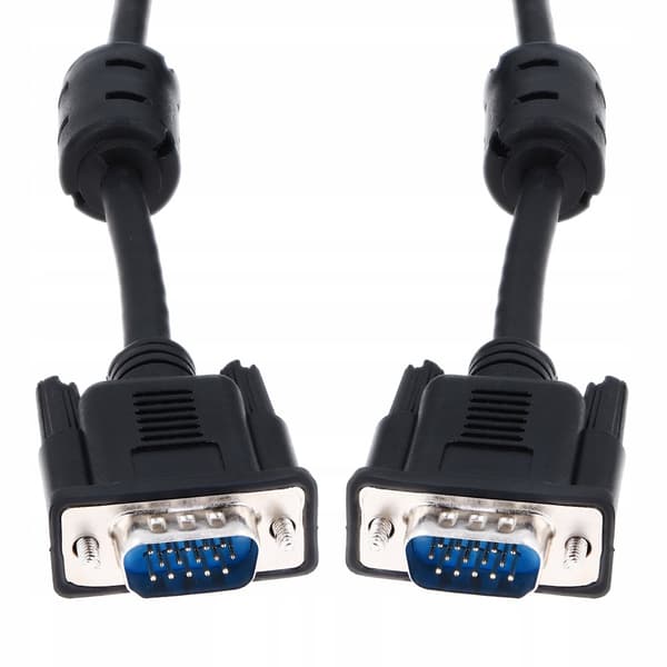D-SUB VGA-VGA kabel til skærm 3M FULL HD kabel