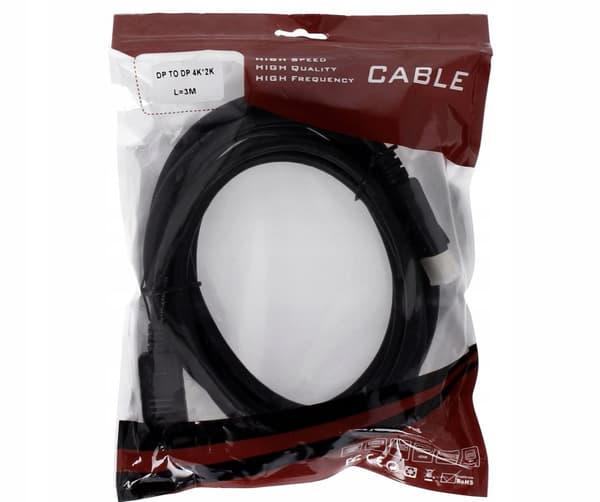 DisplayPort-kabel 5M DP 1.2 DISPLAY UHD 4K-kabel