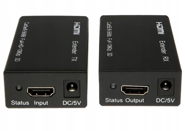 EXTENDER CONVERTER HDMI till LAN OVER TWISTED PAIR RJ45 60M