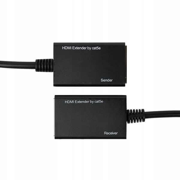 HDMI TILL LAN KONVERTERARKABEL ÖVER RJ45 TWISTED PAIR 30M
