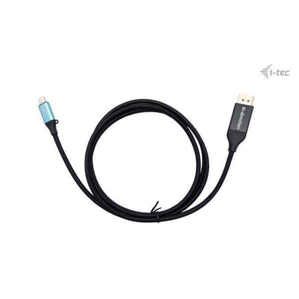 USB-C DisplayPort-adapter - I-TEC - 8K/30Hz - 150cm - Bi-riktad - Kompatibel med Thunderbolt 3/4
