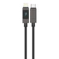 Miniatyrbillede 3 af 4: Foneng XS05 PD27W USB-C til Lightning-kabel, 1,2 m (sort)