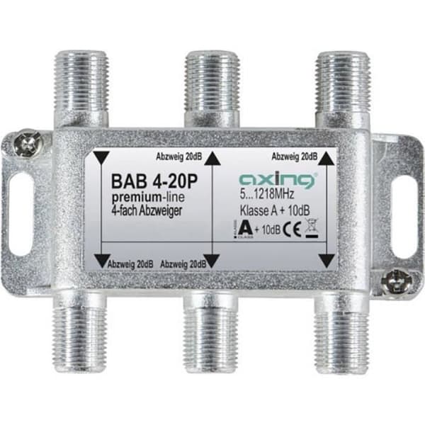 Kabel-tv-gren Axing BAB 4-20P 4x 5 - 1218 MHz
