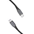 Miniatyrbild 4 av 5: USB-C till USB-C 100W Ventilation TAHHF 5A 1m USB 3.1 Gen2 4k-kabel (grå)