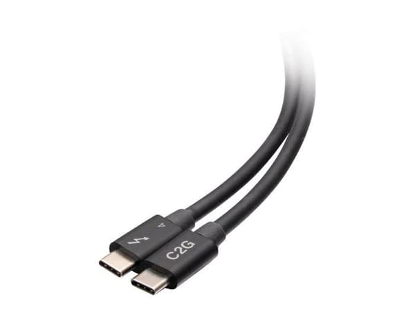 Thunderbolt 4-kabel - C2G - 1,8 m - 40 Gbit/s - USB-strömförsörjning 100W - 8K60Hz