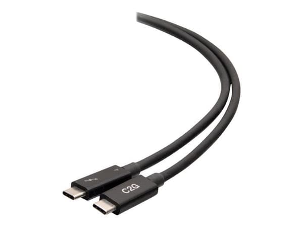Thunderbolt 4-kabel - C2G - 1,8 m - 40 Gbit/s - USB-strömförsörjning 100W - 8K60Hz