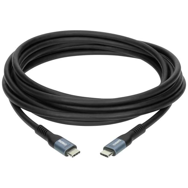 Klotz USB 3.2 USB-C svart, längd 3 m Digitalkabel