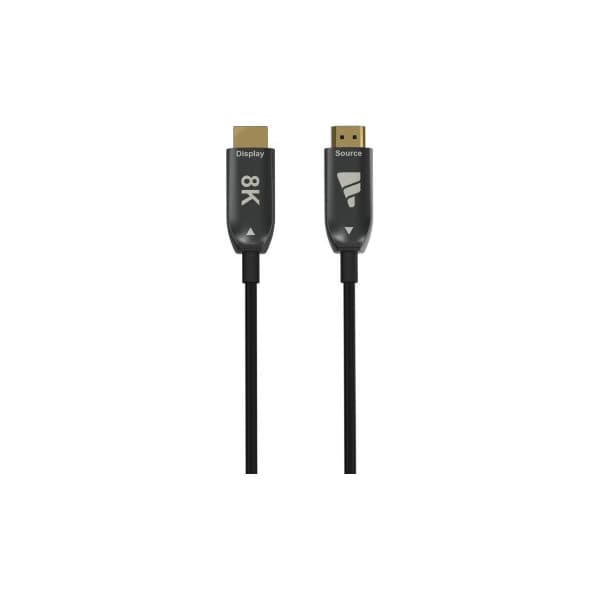 Fuj:tech HDMI 2.1 8K Ultra High Speed fiberkabel, 15 m
