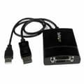 Miniatyrbillede 1 af 3: DisplayPort til DVI-mellemstik Startech DP2DVID2 Sort