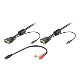 SVGA videokabel + ljud + jack adapter cd93969