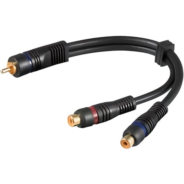 1xRca Han Audio Y Adapterkabel