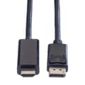 Miniatyrbild 2 av 3: Värdekabel DisplayPort DP - UHDTV, St/Black, 5 m - 11995788