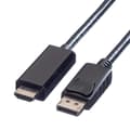 Miniatyrbild 1 av 3: Värdekabel DisplayPort DP - UHDTV, St/Black, 5 m - 11995788