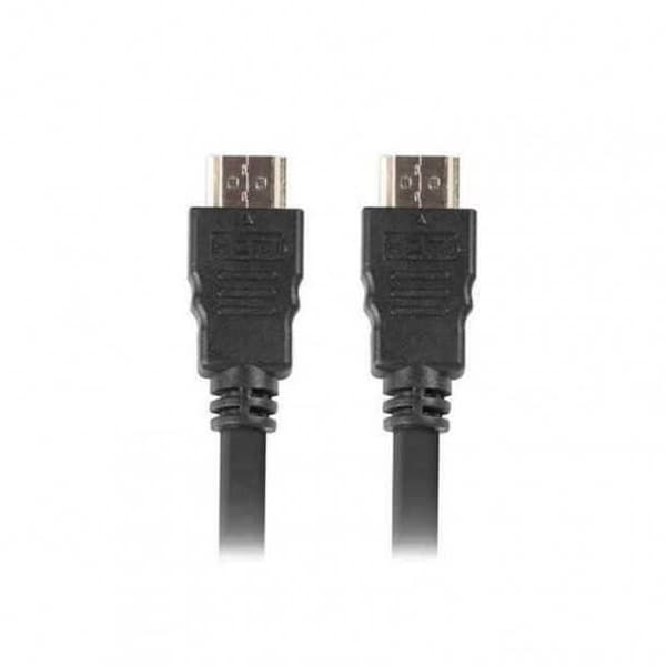 Lanberg 4K Ultra HD HDMI-kabel Hane-kontakt/hankontakt Svart 10 m