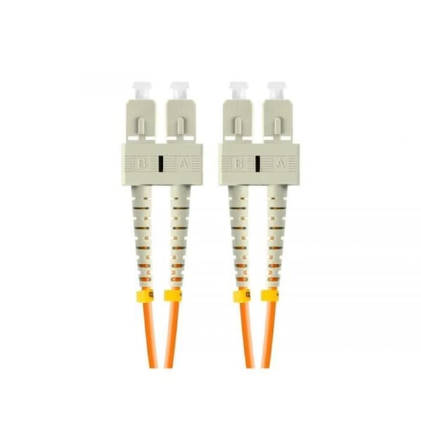 Lanberg fiberoptisk kabel 2 m SC/UPC OM2 Orange - FO-SUSU-MD21-0020-OG