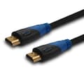 Miniatyrbild 1 av 2: Savio CL-48 HDMI-kabel - 2m - Audio returkanal (ARC) - Svart, Blå