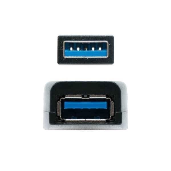 USB-förlängningskabel NANOCABLE 10.01.0313 15 m 5 Gbps - - - NANOCABLE