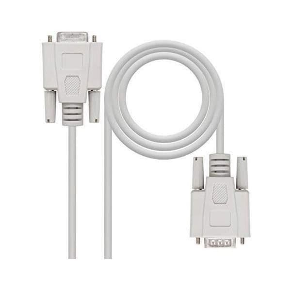 Kabel NANOCABLE 10.14.0202 PUERTO SERIES DB9 RS232 1.8 M - - - NANOCABLE