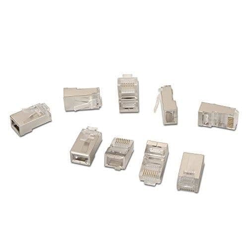 AISENS Wire Connector RJ-45 Rostfritt stål, Transparent - Wire Connector (RJ-45, Rostfritt stål,