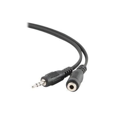 Ljudkabelförlängning - GEMBIRD - CCA-423 - 1.5m - Mini stereo jack 3.5mm - Svart