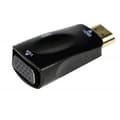 Miniatyrbild 3 av 3: HDMI till VGA-adapter - Gembird - A-HDMI-VGA-02 - Hane till Hona - Färg Svart - 3,5 mm