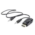 Miniatyrbild 1 av 3: HDMI till VGA-adapter - Gembird - A-HDMI-VGA-02 - Hane till Hona - Färg Svart - 3,5 mm