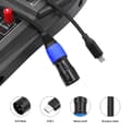 Miniatyrbild 4 av 8: Ljudkabel USB-C hane till XLR hane 2m med 24Bit/96KHz DAC