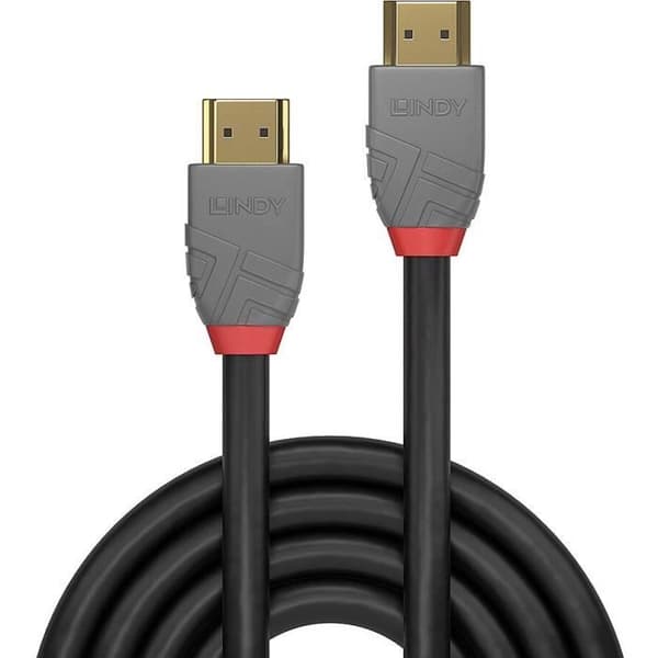 Lindy - 36952 - Ultra High Speed HDMI-kabel, Anthra Line, 1m