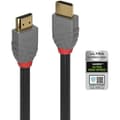 Miniatyrbild 1 av 2: Lindy - 36952 - Ultra High Speed HDMI-kabel, Anthra Line, 1m