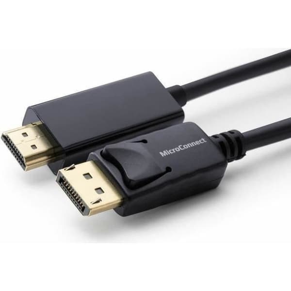 Microconnect MC-DP-HDMI-1000 Videokabel-Adapter 10 m DisplayPort Svart (MC-DP-HDMI-1000)