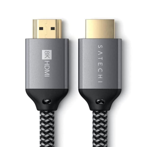 HDMI-kabel 8K Ultra 2.1 - Satechi - 2m - Hög hastighet - Ultra HD-anslutning - Flätad