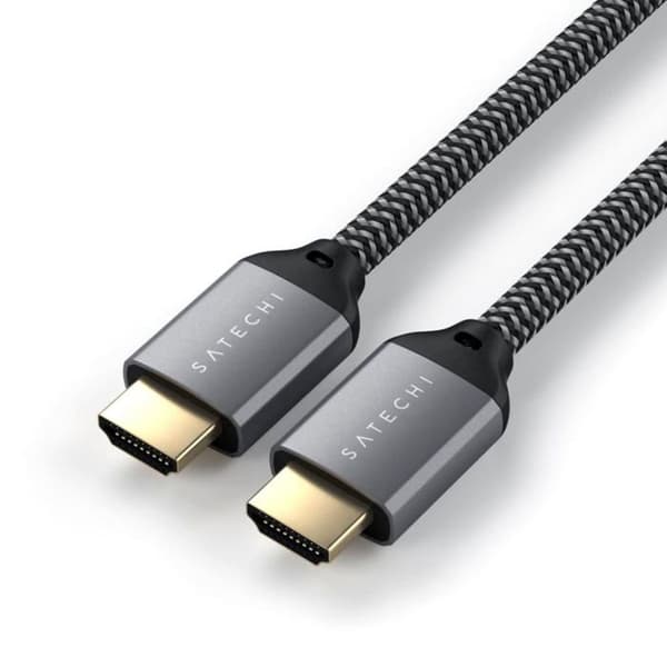 HDMI-kabel 8K Ultra 2.1 - Satechi - 2m - Hög hastighet - Ultra HD-anslutning - Flätad