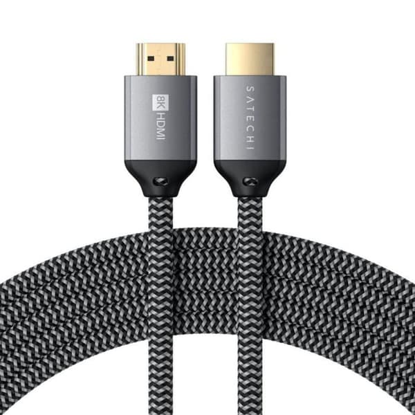 HDMI-kabel 8K Ultra 2.1 - Satechi - 2m - Hög hastighet - Ultra HD-anslutning - Flätad