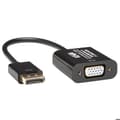 Miniatyrbild 1 av 4: Tripp Lite 6-tum DisplayPort till VGA-adapter Active Converter DP till VGA M-F DPort 1,2 6" DisplayPort (M) Displaykort för HD-15...