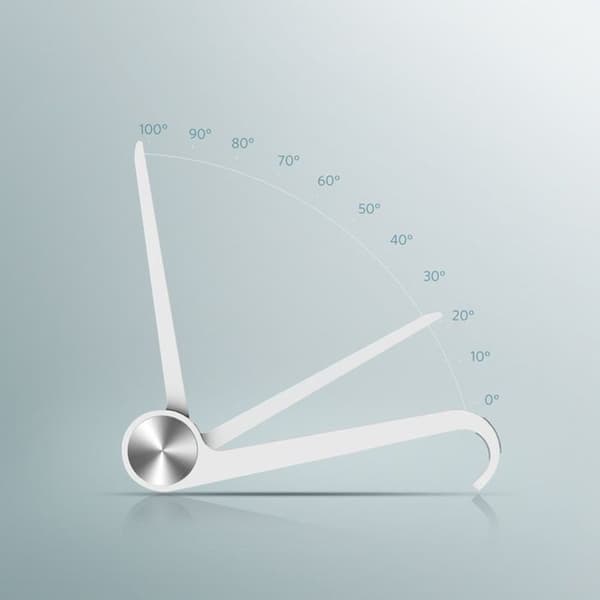 Multi-Angle Phone Holder - UGREEN - Svart - Kompatibel 4 x 7,9 tum - Multi-Angle Operation