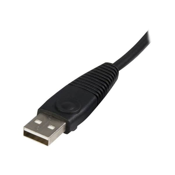 KVM USB-kabel - STARTECH - 3,05 m - 1 x Typ A Hane USB - 1 x HD-15 Hane VGA - Svart