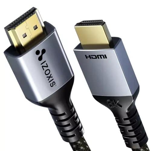 Forgyldt 8K UHD 60Hz 48Gbps HDMI-kabel 2m