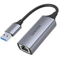 Miniatyrbild 1 av 2: USB till Gigabit Ethernet-adapter - UNITEK - U1309A - USB 3.1 Gen 1 - Aluminium - 12 cm