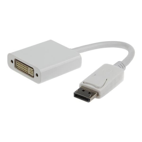 Gränssnittskabel och adapter - GEMBIRD - A-DPM-DVIF-002-W - Vit - Dubbelskärmad - 10 cm